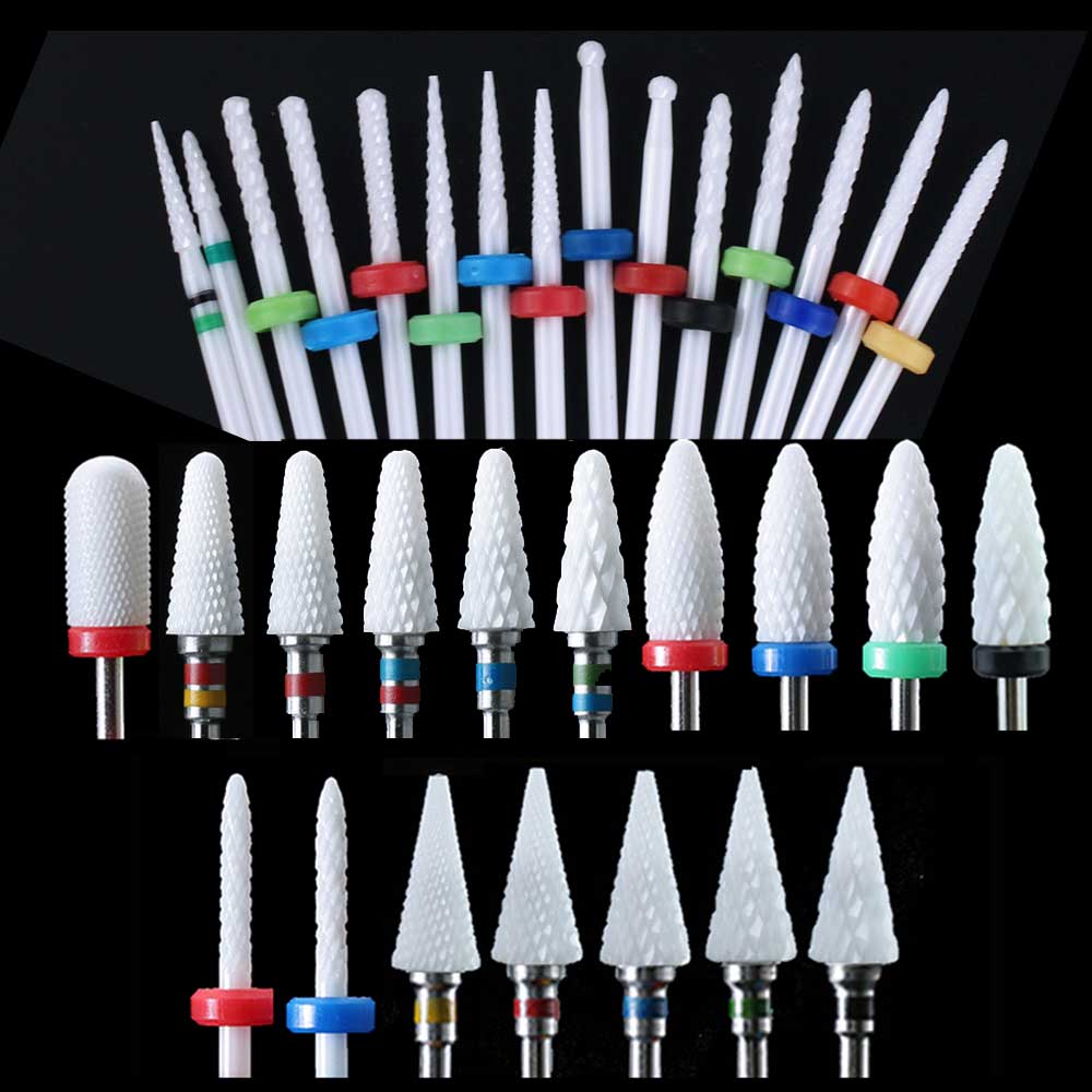 Nail Drill Machine - Ceramic Nail Drill Bit Milling Cutter