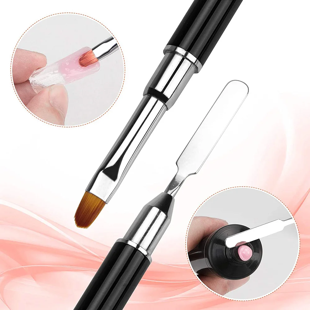 Nail Brush Pen Dual Ended 2 IN - Nail Art Ombre ulasan dan harga