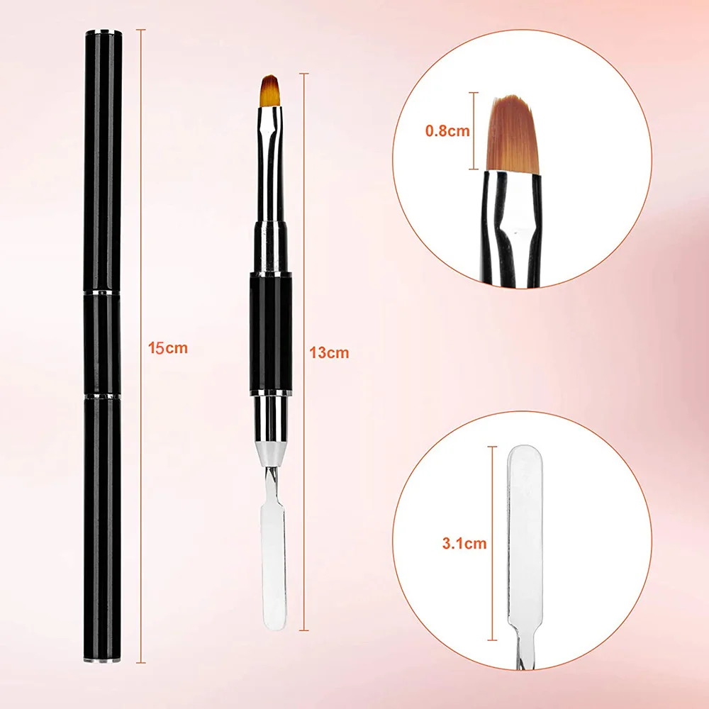 Nail Brush Pen Dual Ended 2 IN - Nail Art Ombre ulasan dan harga