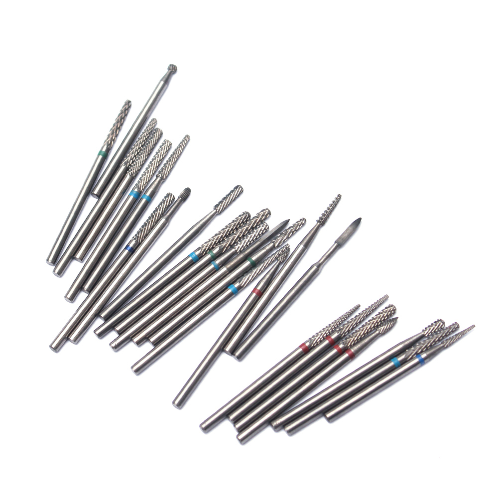 Manicure Drill Bits Milling Cu - Nail Drill Machine ulasan dan harga
