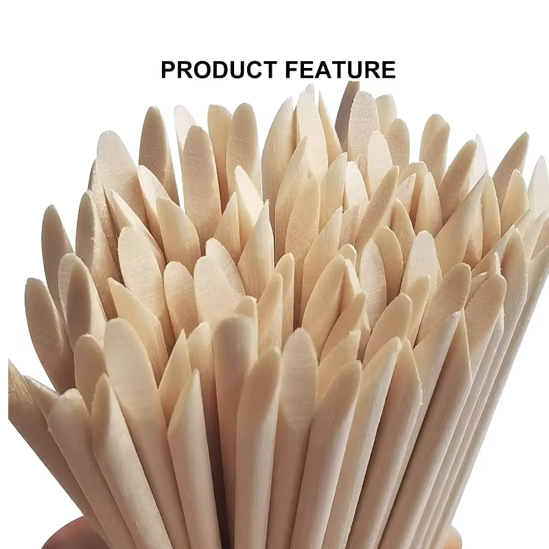 2026 50/100pcs Nail Art Pusher - Nail Art Orange ulasan dan harga