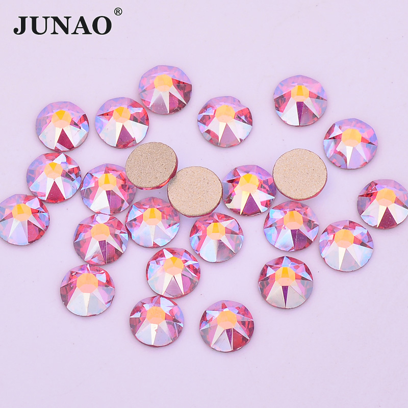 JUNAO SS20 Orange Red AB Facet - Nail Art Orange ulasan dan harga